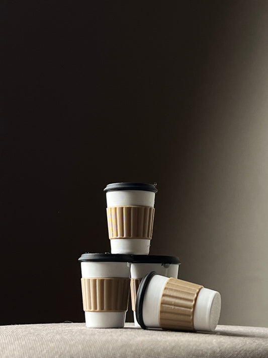 Cappuccino Mug Key Chain