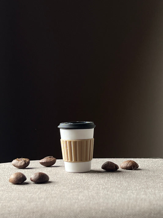 Cappuccino Mug Key Chain